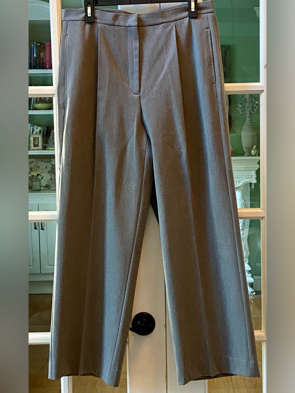 Liz Claiborne Gray Kylie Stain Resistant Trouser Size 14